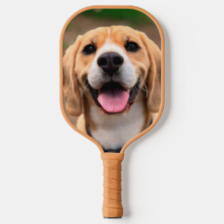 Custom Dog Photo Pickleball Paddle