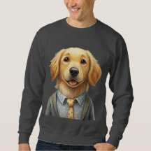 Custom Dog Photo Sweatshirt – Designed for Men