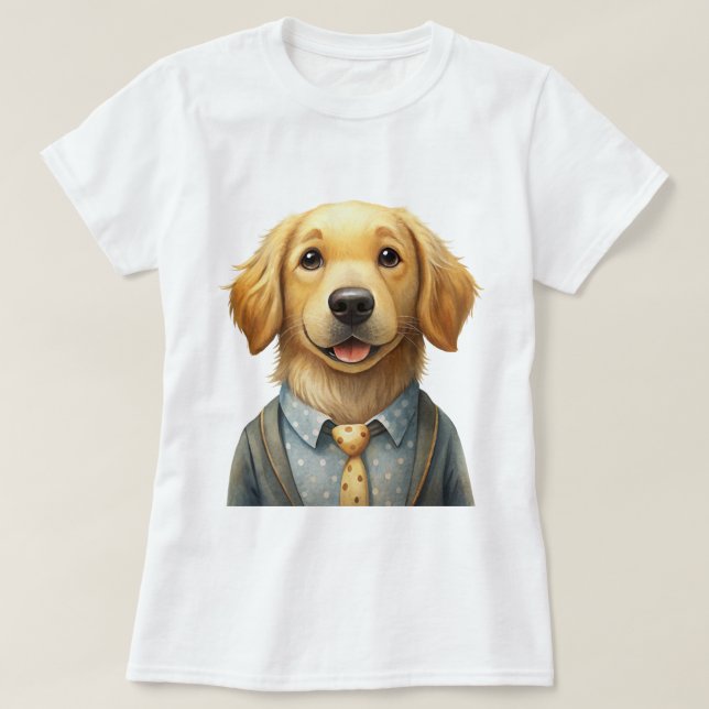 Custom Dog Photo T-Shirt – Wear Your Best Friend’s (Design Front)