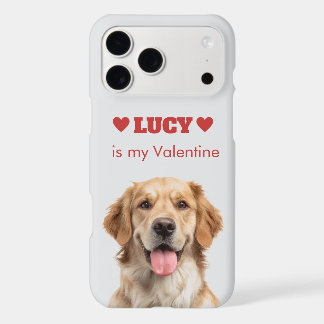 Custom Dog Photo Valentine's Day iPhone Case