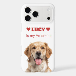 Custom Dog Photo Valentine's Day iPhone Case