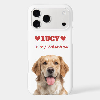 Custom Dog Photo Valentine's Day iPhone Case