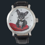 Custom Dog Photo Watch<br><div class="desc">Perfect for dog moms and dog dads who can't get enough of their puppy dog!. Simply add your favourite photo of your pet dog to create your own unique customised gift for someone that you love or a gift for yourself.</div>