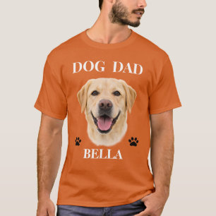 Custom Dog Portrait Gift for Him  Personalised T-Shirt
