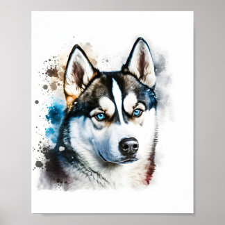Custom Dog Portrait, Pet Portrait Poster