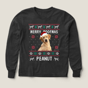 Custom Dog Ugly Christmas Sweatshirt with Photo