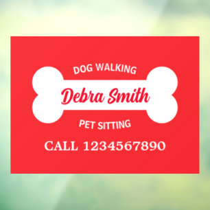 Custom dog walking pet sitting business