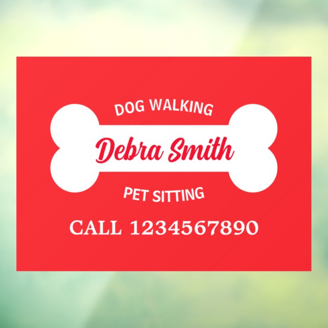 Custom dog walking pet sitting business (Sheet 3)