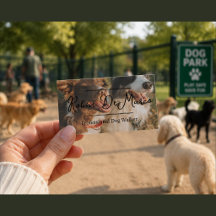 Custom Dog Walking Professional QR Code