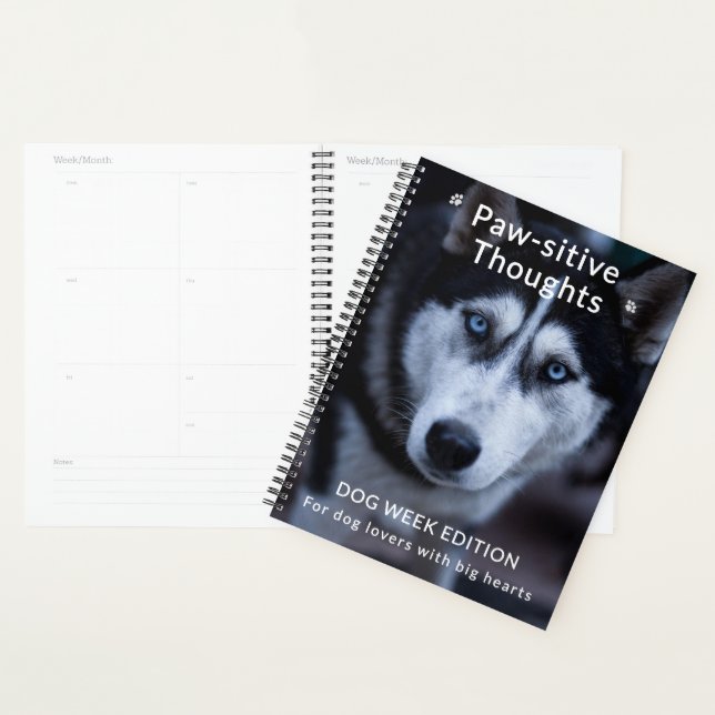 Custom Dog Week Planner – Cute & Personalizable (Display)