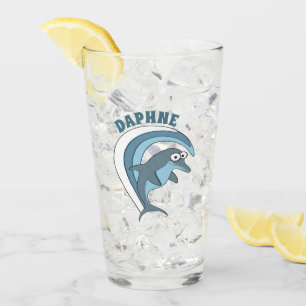Custom Dolphin Glass