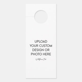 Custom Door Hanger Card