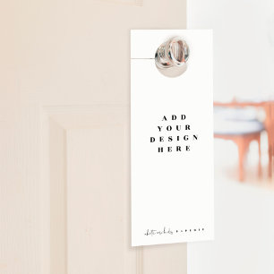 Custom Door Hanger, Hotel Door Hanger Printing