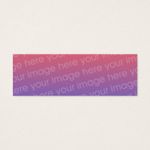 Custom Double Photo Bookmark w/Emerson Quote