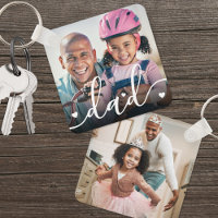 Custom Double Sided Dad Two Photo