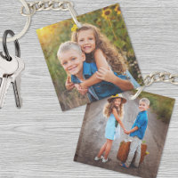Custom Double Sided Kids Two Photo