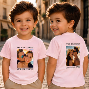 Custom Double Sided Photo and Text