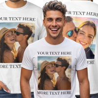 Custom Double Sided Photo and Text