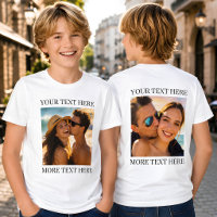 Custom Double Sided Photo and Text