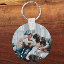 Custom Double-Sided Photo Family Love Personalised