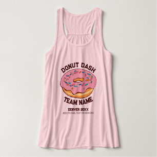 Custom Doughnut Dash Team Tank Top