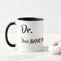 Custom Dr. Mug, Doctor gift, gifts, Medical, Med