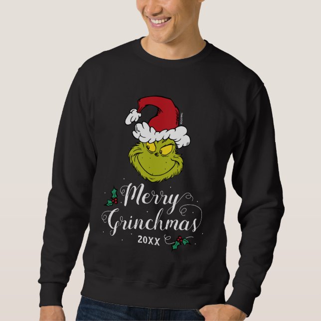 Custom Dr. Seuss | Merry Grinchmas Sweatshirt (Front)