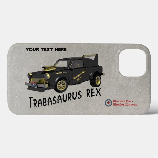 Custom East German Trabant Car Case-Mate iPhone Case (Back (Horizontal))