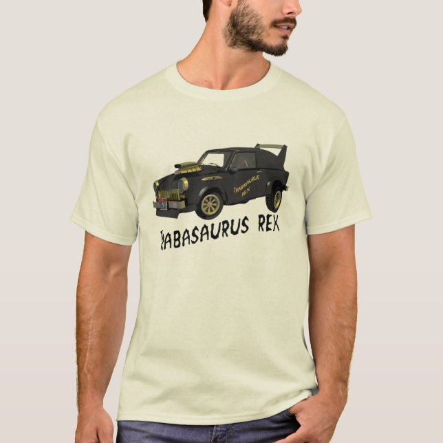 Custom East German Trabant Car T-Shirt (Front)