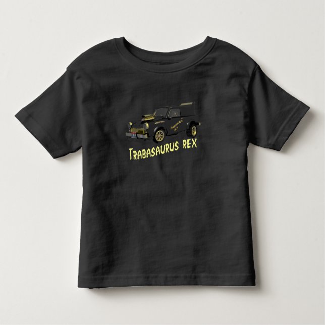 Custom East German Trabant Car Toddler T-Shirt (Front)