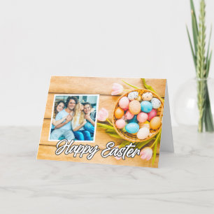 Custom Easter Basket Tulips Collage Photo Template
