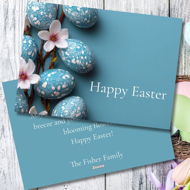 Custom Easter Card with Easter Eggs (Creator Uploaded)