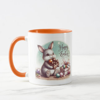 custom easter rabbit mug