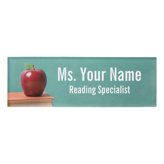 Custom Educator and Role Name Tag (Front)