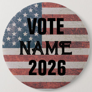 CUSTOM ELECTION CAMPAIGN BUTTONS USA