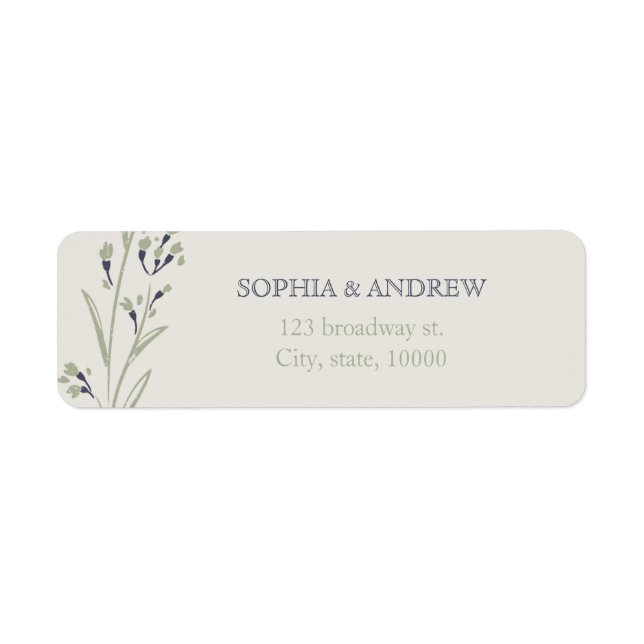 Custom elegant garden floral rustic wedding (Front)