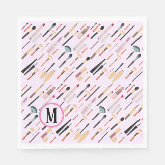 Custom Elegant Glittering Beauty Makeup Tools Napkin