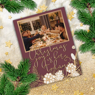 Custom Elegant Holiday Season Greeting Card Design