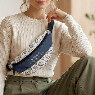Custom Elegant Marine Oysters Bum Bags