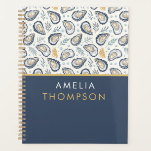 Custom Elegant Marine Oysters Planner