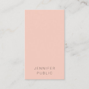 Custom Elegant Minimalist Modern Simple Vertical Business Card