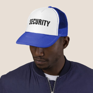 Custom Elegant Modern Template Unisex Security Trucker Hat