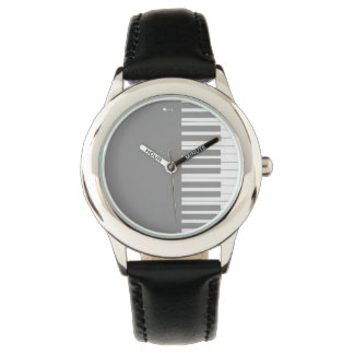 Custom elegant piano keys watch