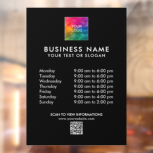 Custom Elegant Template Business Logo QR Code