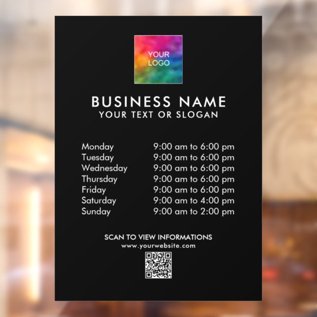 Custom Elegant Template Business Logo QR Code (Sheet 2)