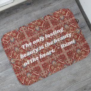 Custom Elegant Tile Pattern Iranian Gifts for Her Bath Mat