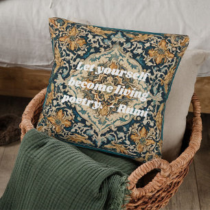 Custom Elegant Tile Pattern Persian Gifts for Her Cushion