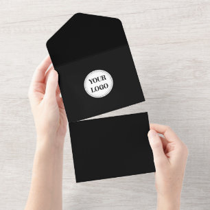 Custom, Elegant, Wedding Ceremony Keepsake  Invita All In One Invitation