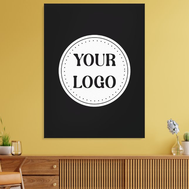 Custom, Elegant, Wedding Ceremony Keepsake  Invita Canvas Print (Insitu(LivingRoom))
