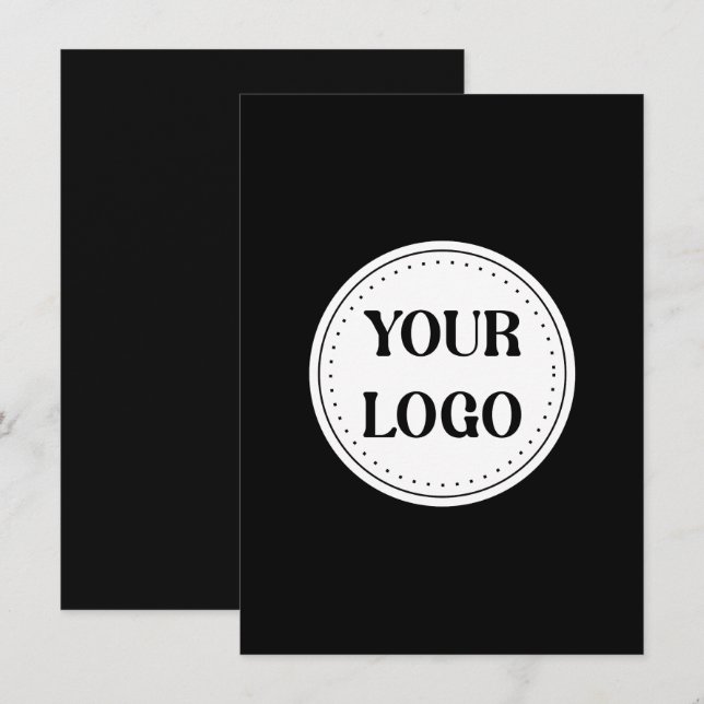 Custom, Elegant, Wedding Ceremony Keepsake  Invita Enclosure Card (Front/Back)